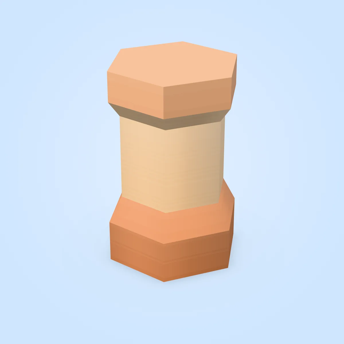 Tower Hexagon Base Model