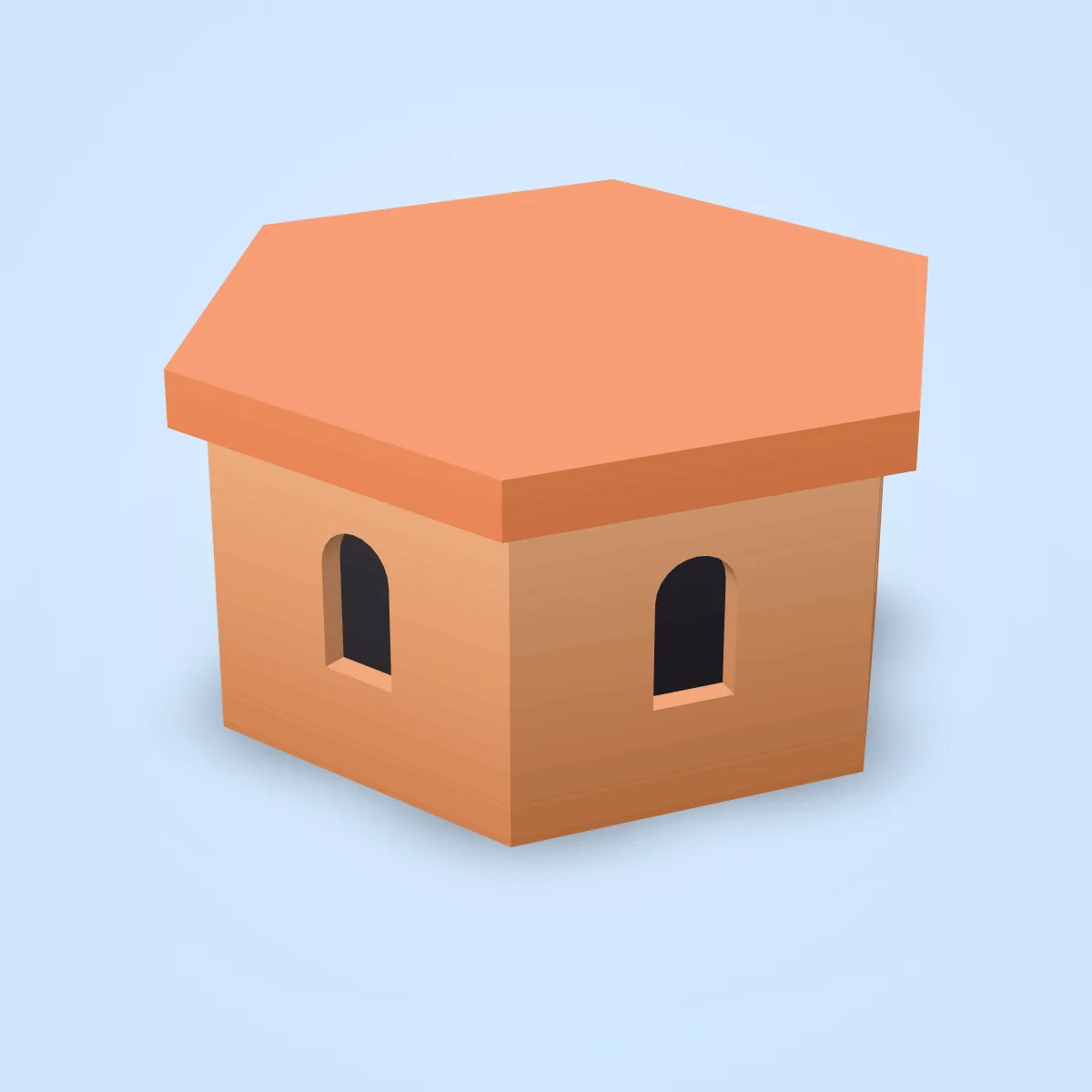 Tower Hexagon Mid Model