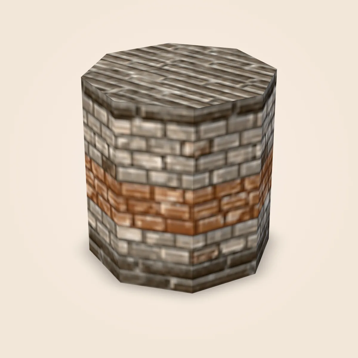 Tower Paint (Retro Fantasy) 2 Model