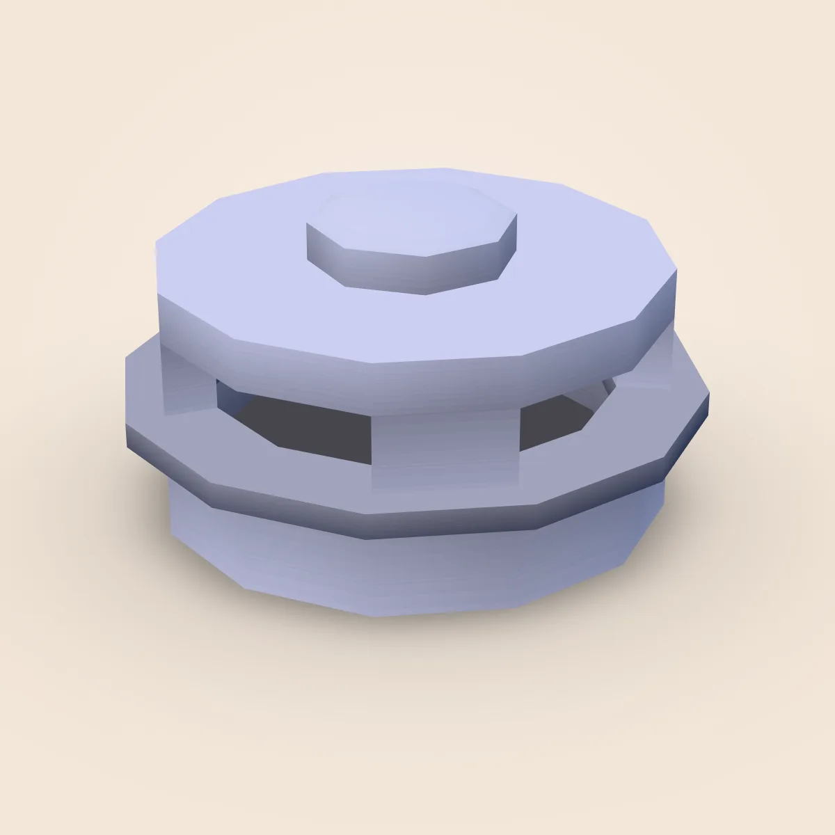 Tower Round Middle Type C Model