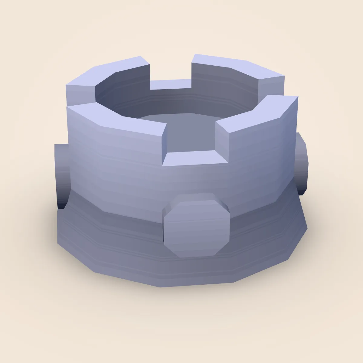 Tower Round Top Type A Model