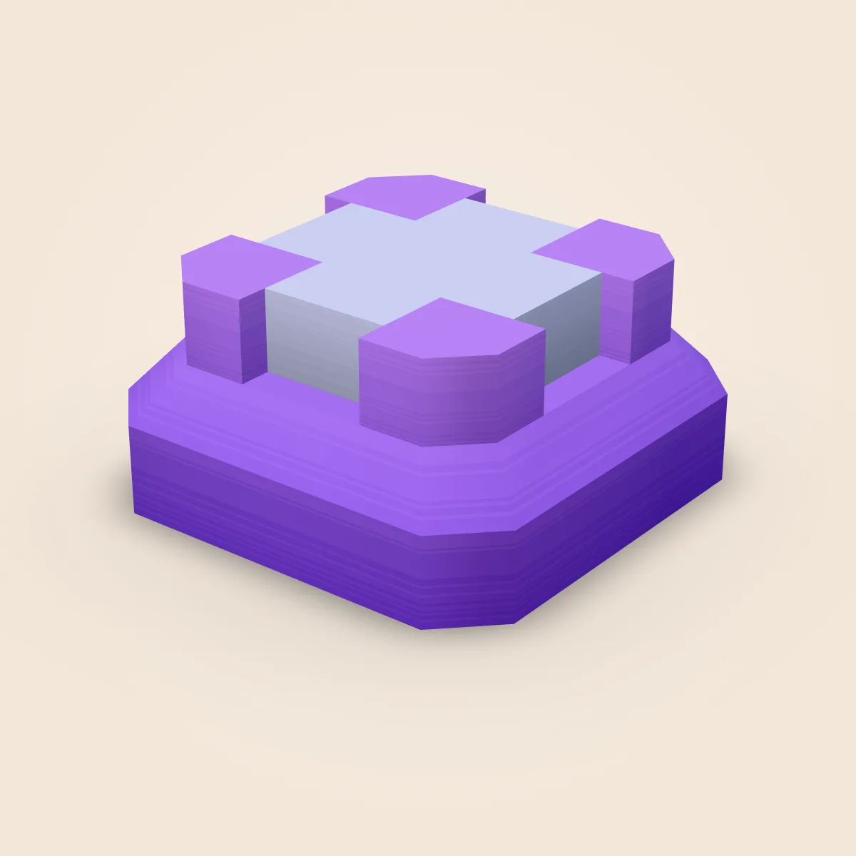 Tower Square Bottom Type C Model