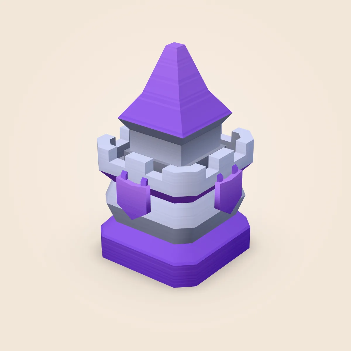 Tower Square Build Type D Model