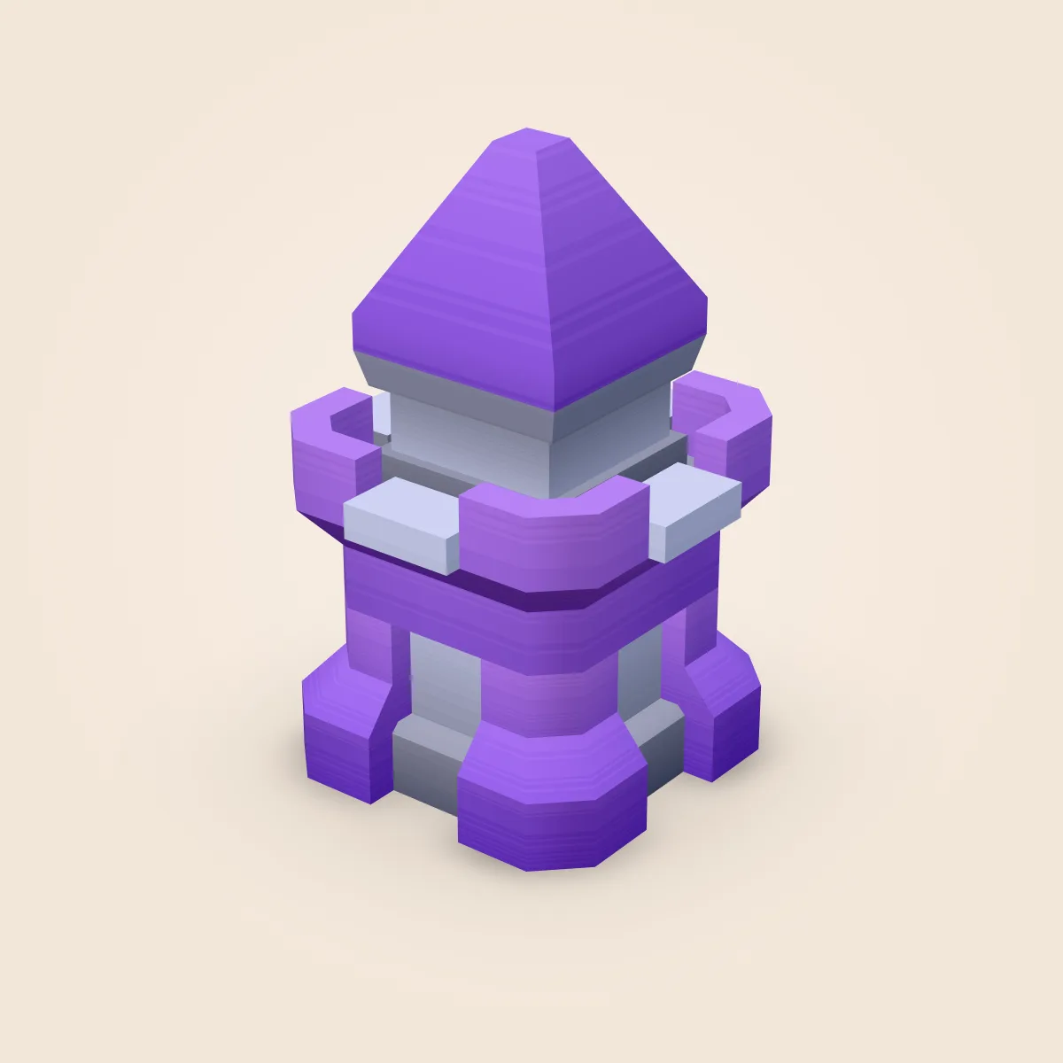 Tower Square Build Type E Model