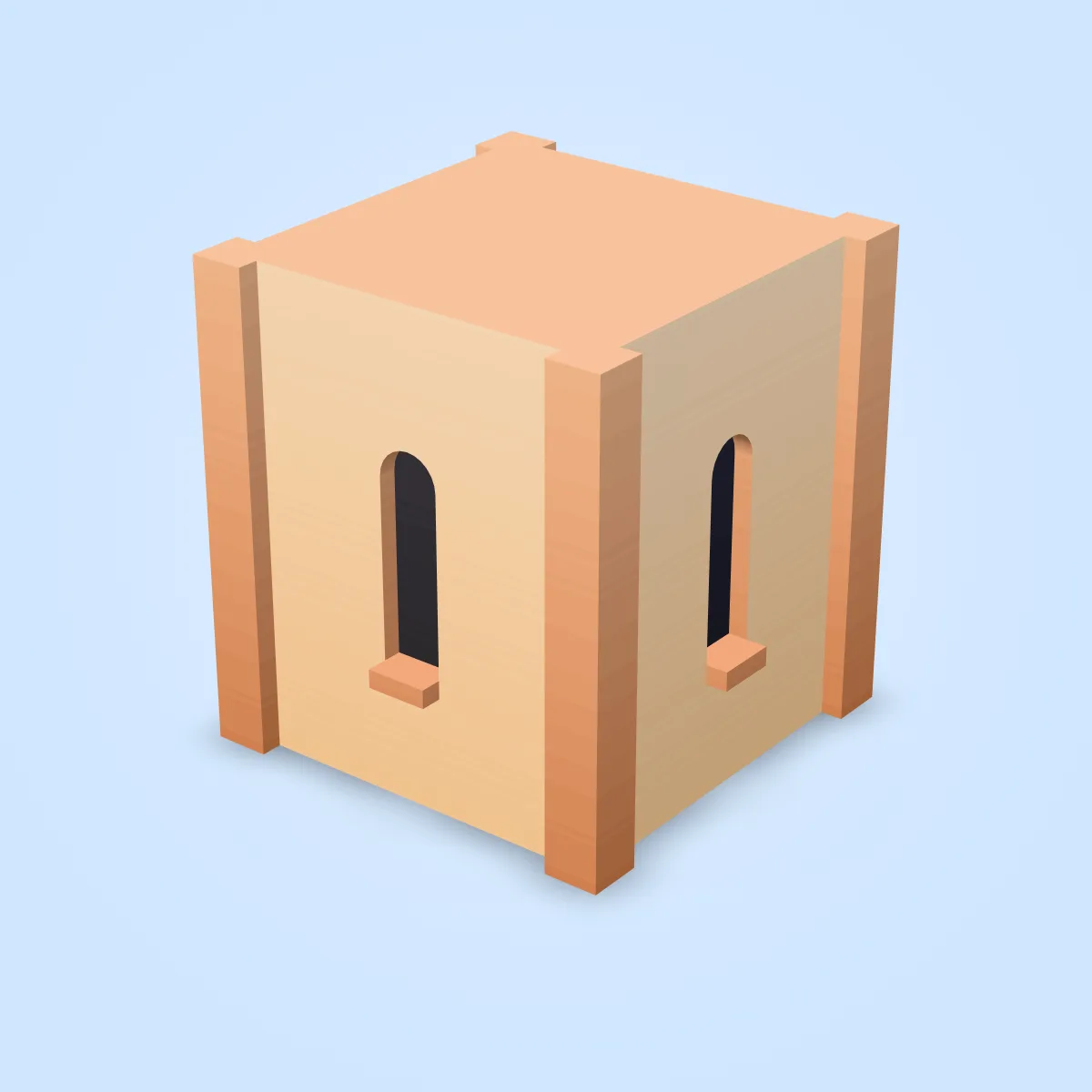 Tower Square Mid Windows Model