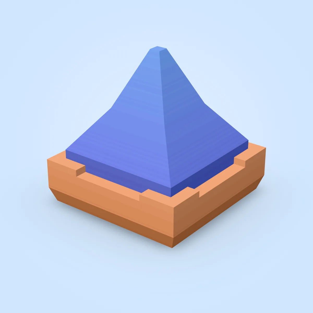 Tower Square Top Roof Model