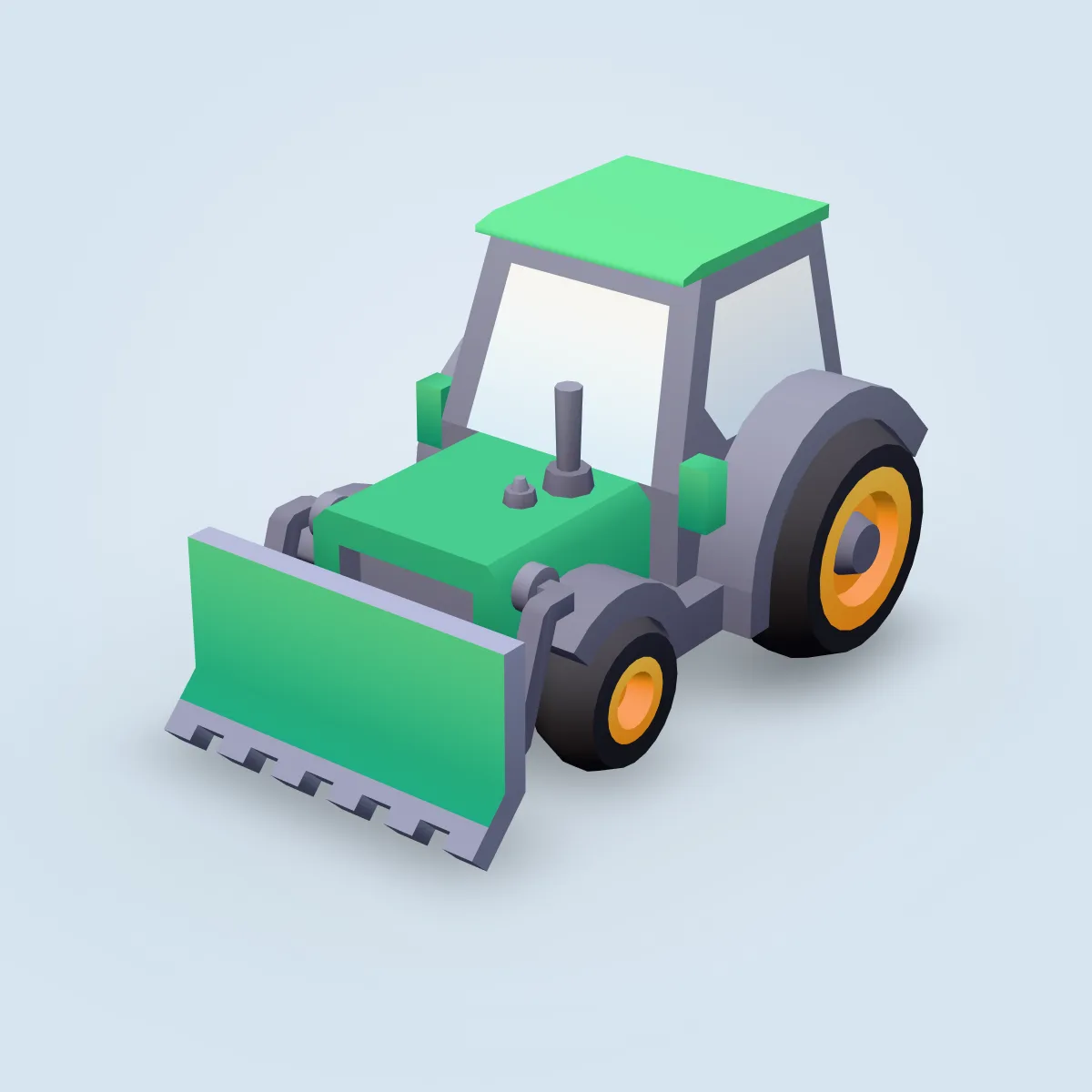 Tractor Shovel Model