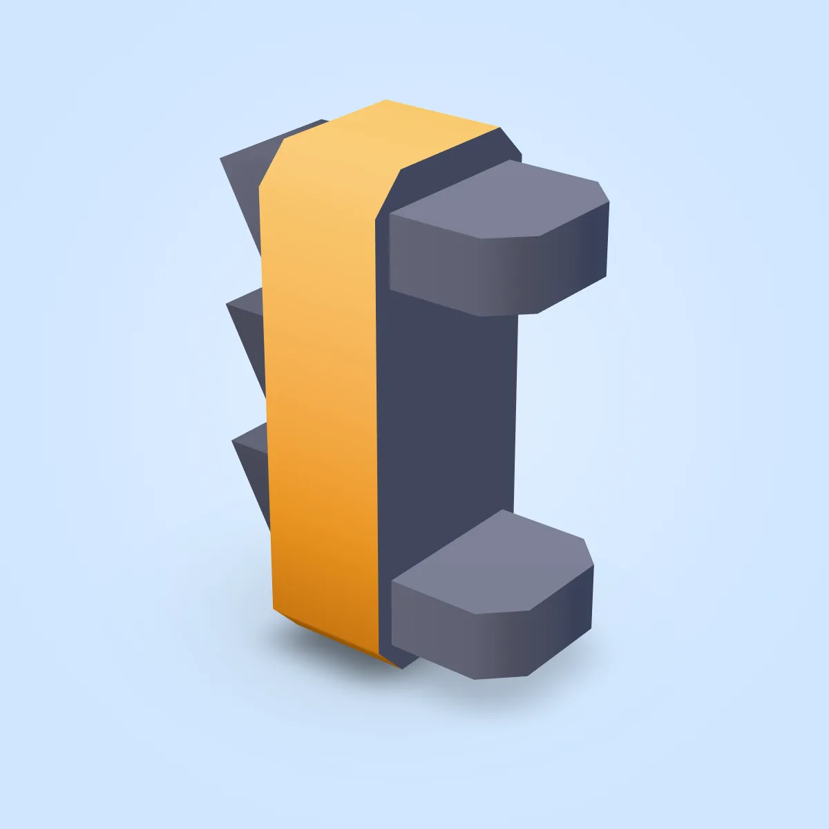 Traffic Light Object Vertical Model