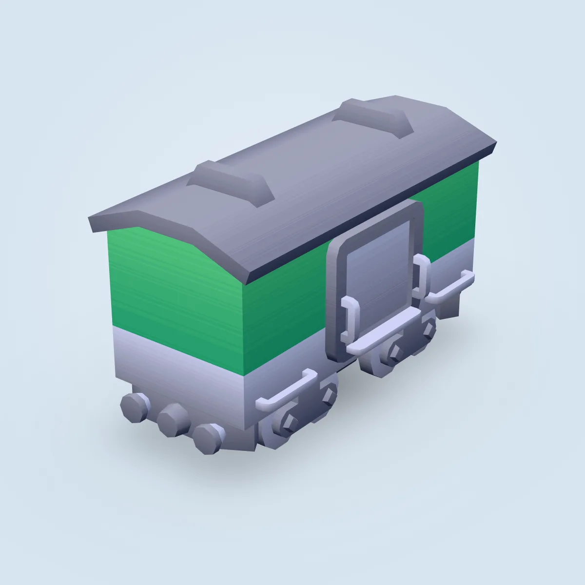 Train Diesel Box Type C Model