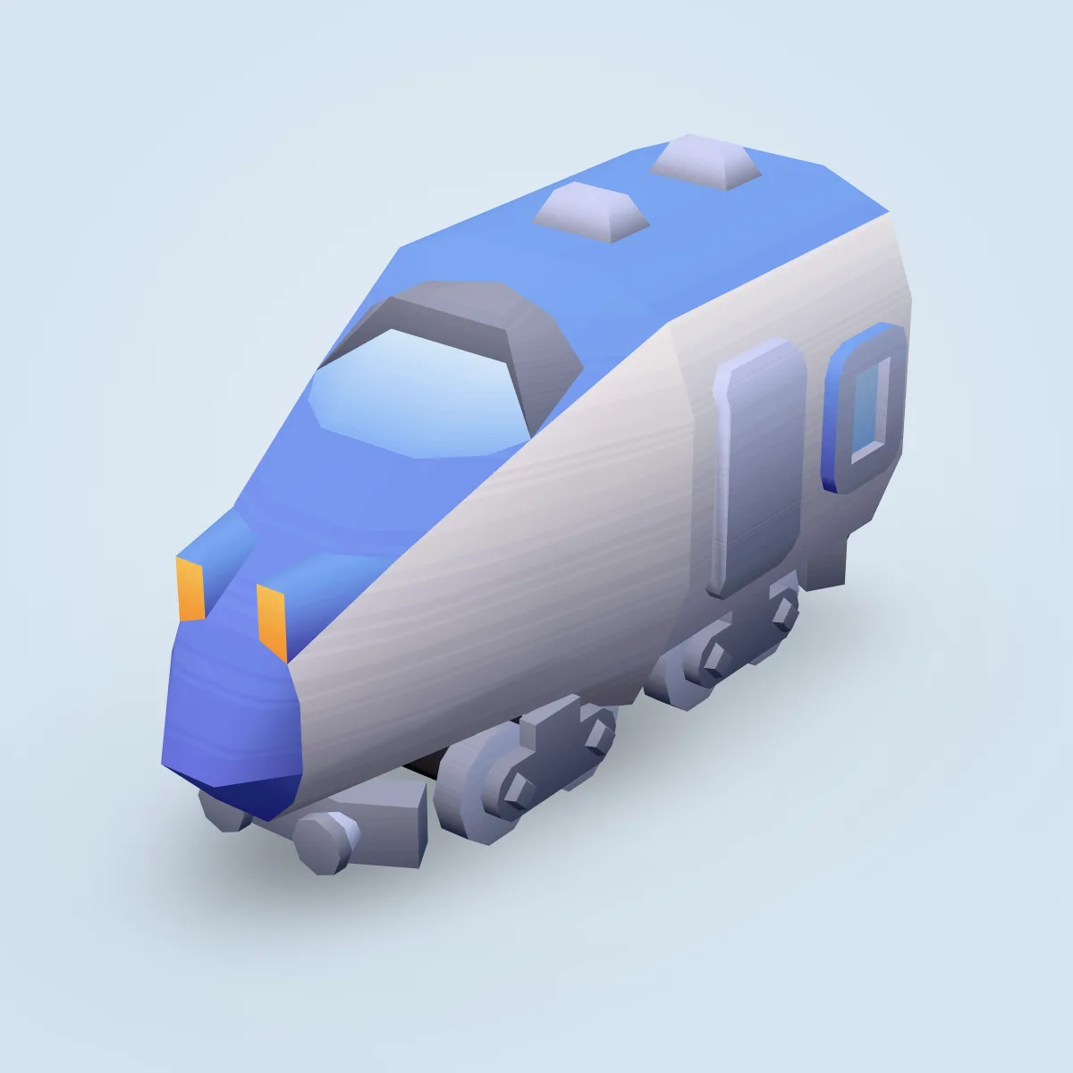 Train Electric Bullet Type A Model