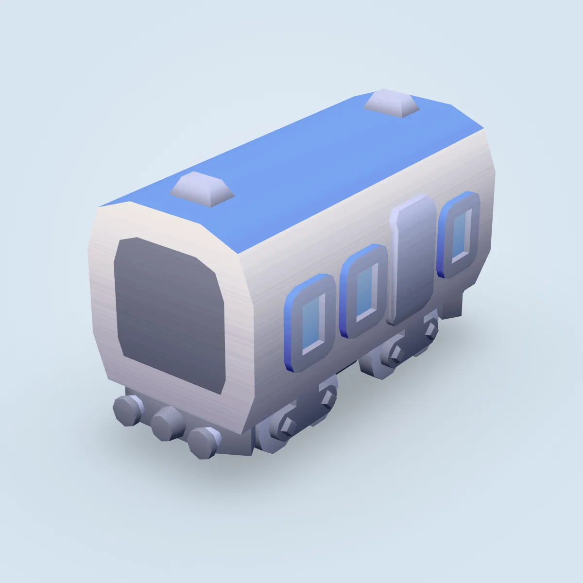 Train Electric Bullet Type B Model