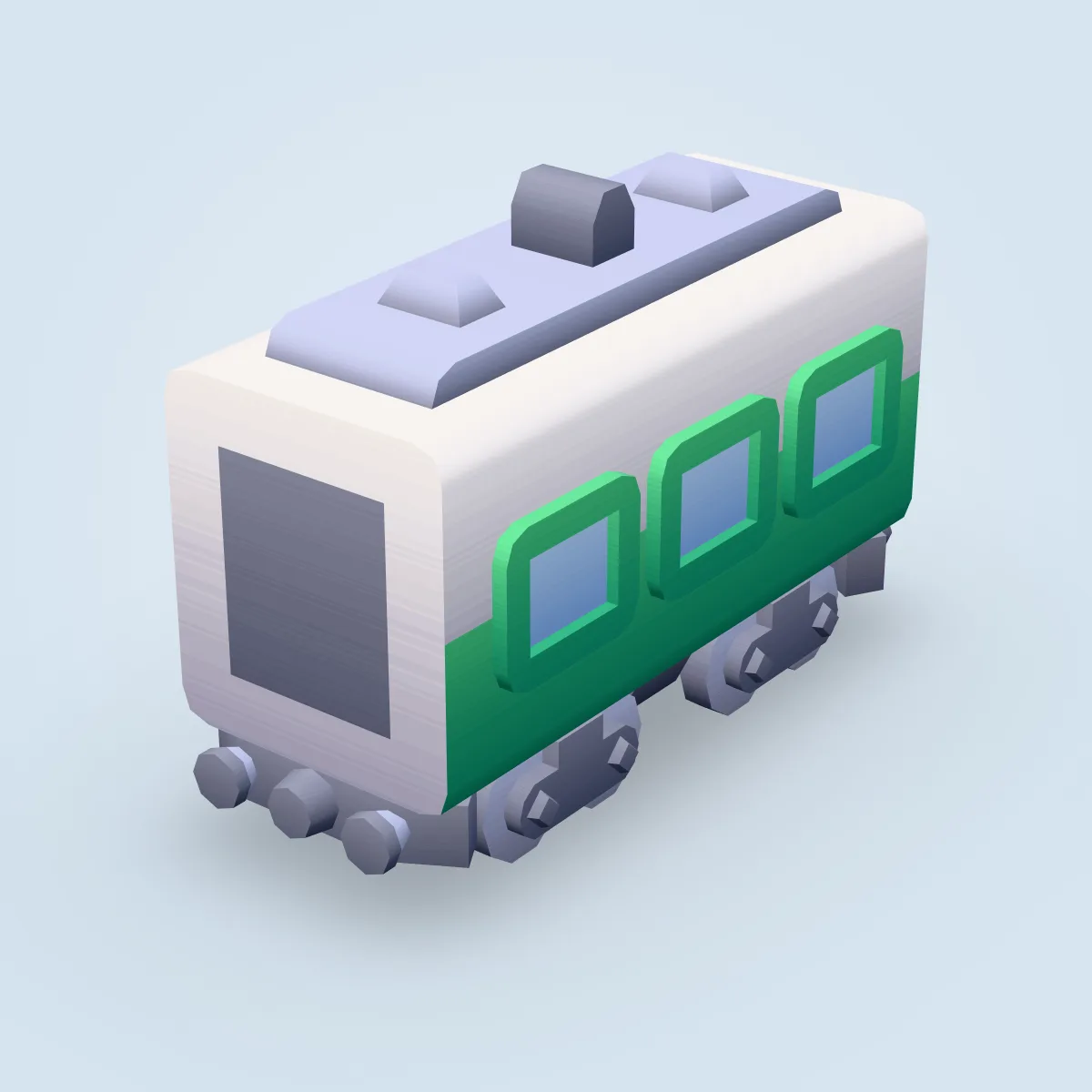Train Electric Square Type C Model