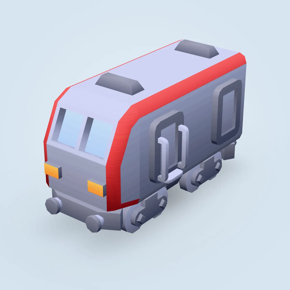 Train Electric Subway Type A Model