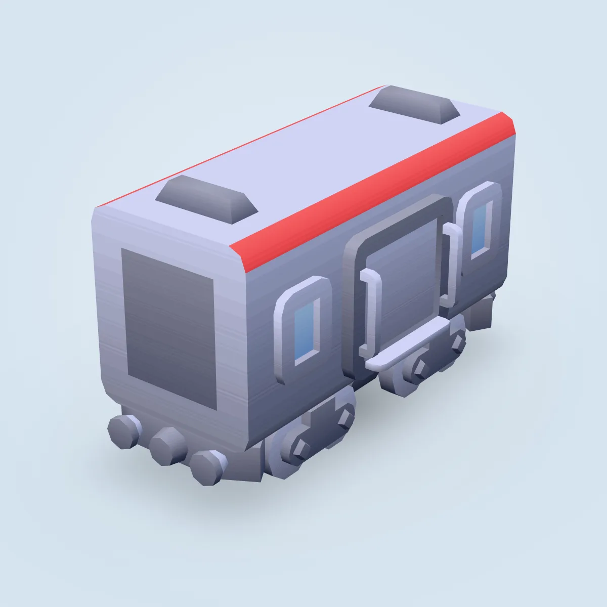 Train Electric Subway Type C Model