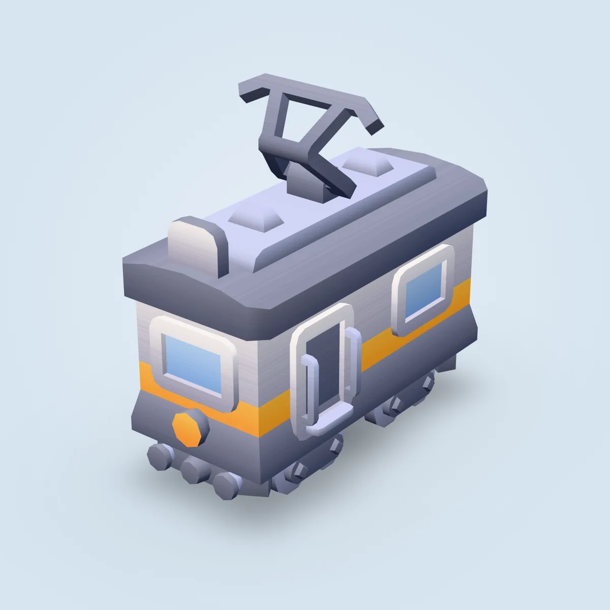 Train Tram Classic Model