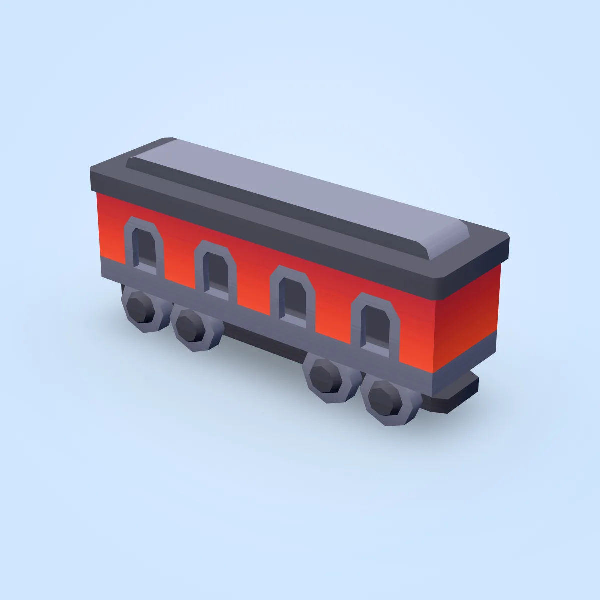 Train Wagon Model