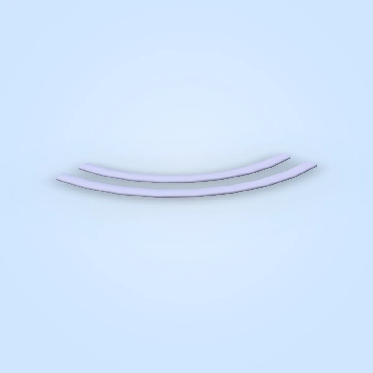Trainset Rail Bend Model