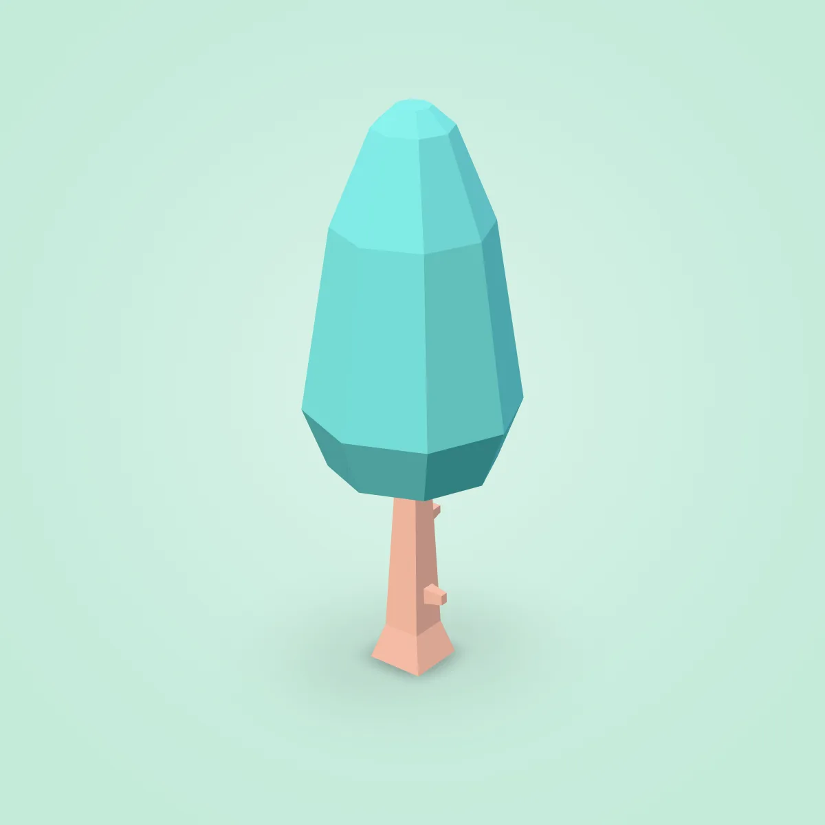Tree Cone Dark Model