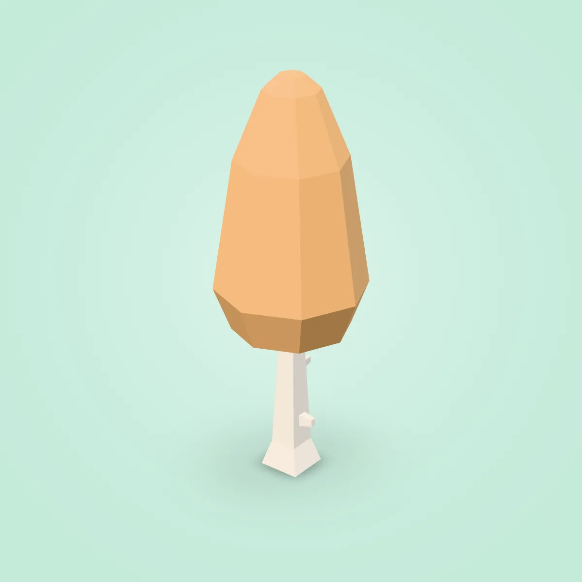 Tree Cone Fall Model