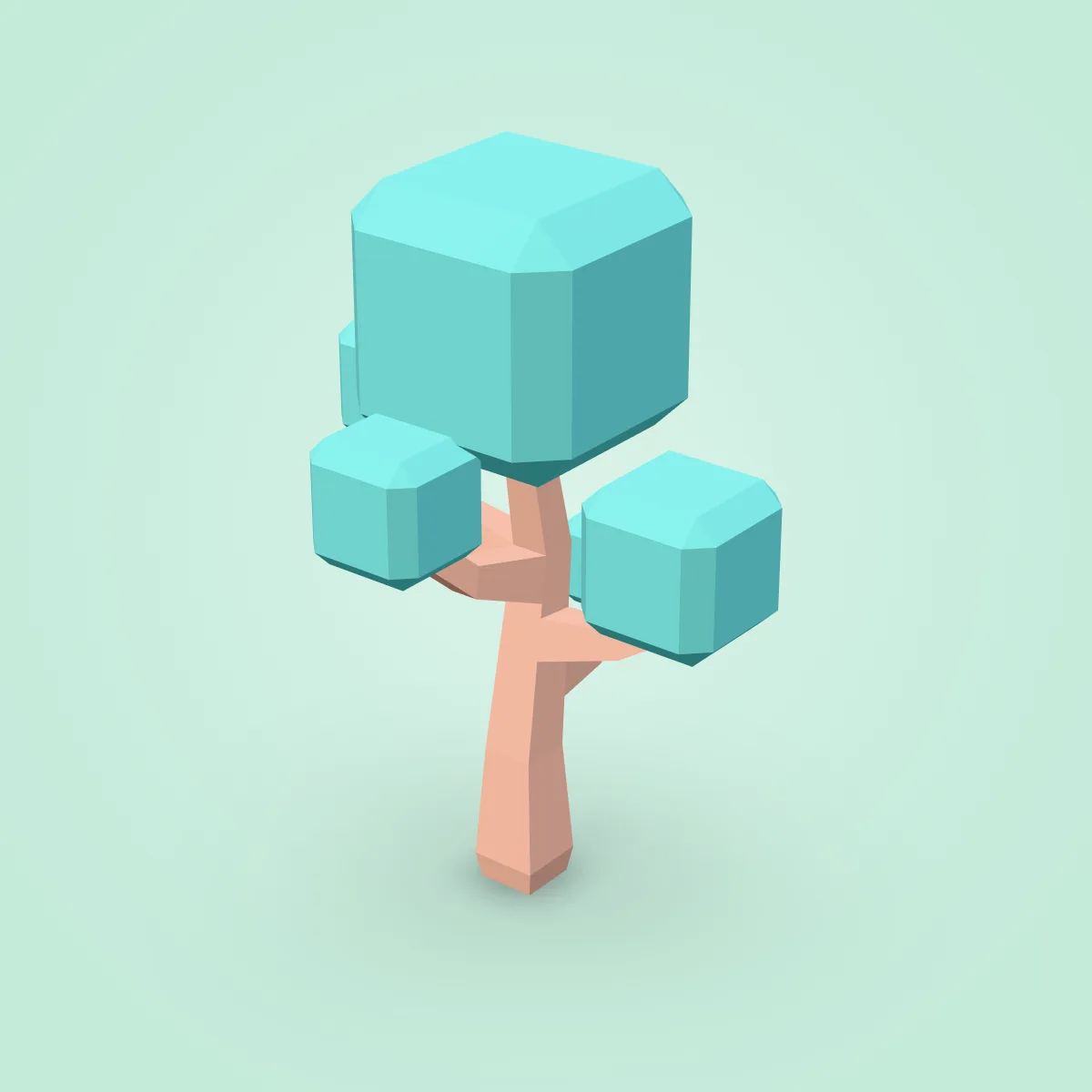 Tree Detailed Dark Set