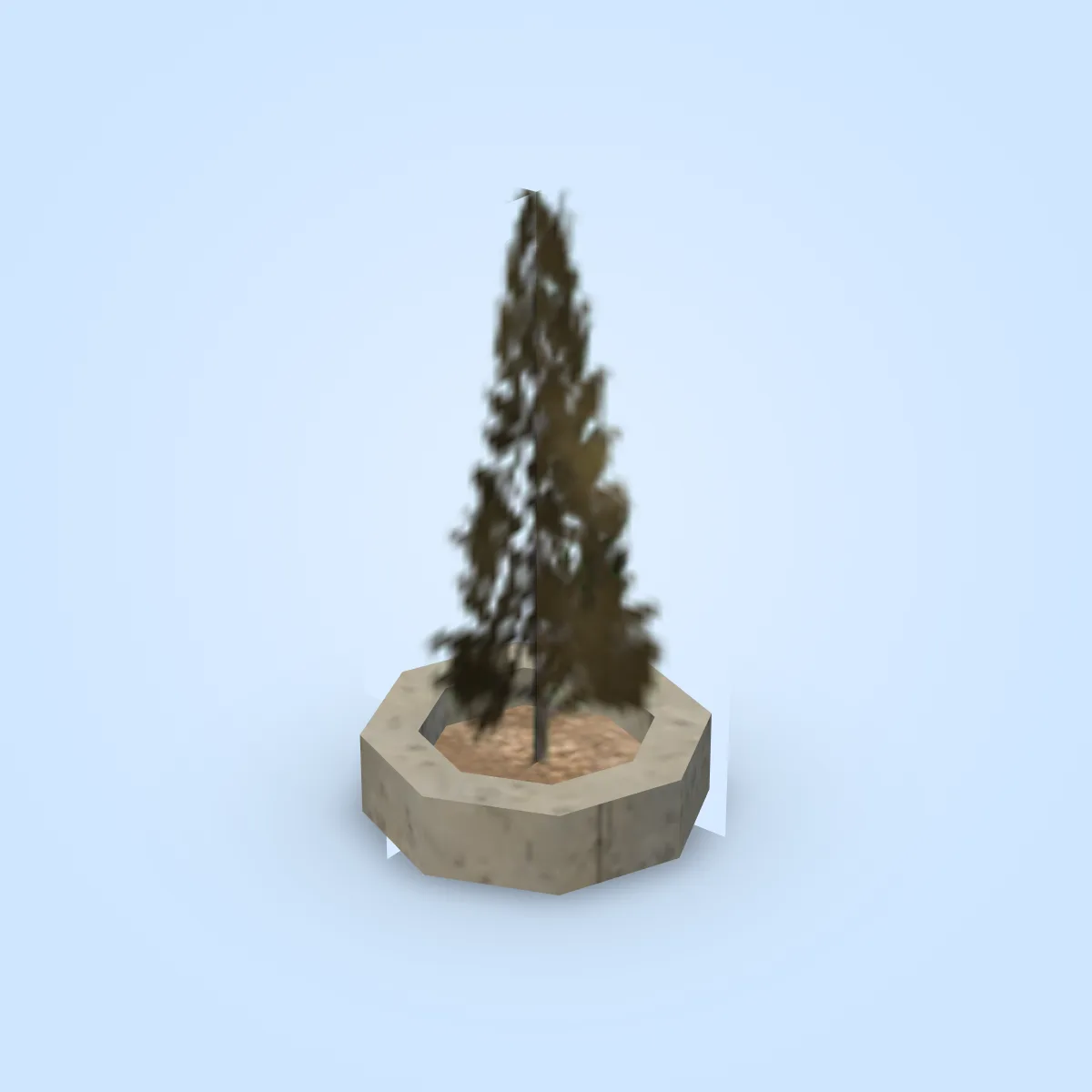 Tree Park Pine Large Model