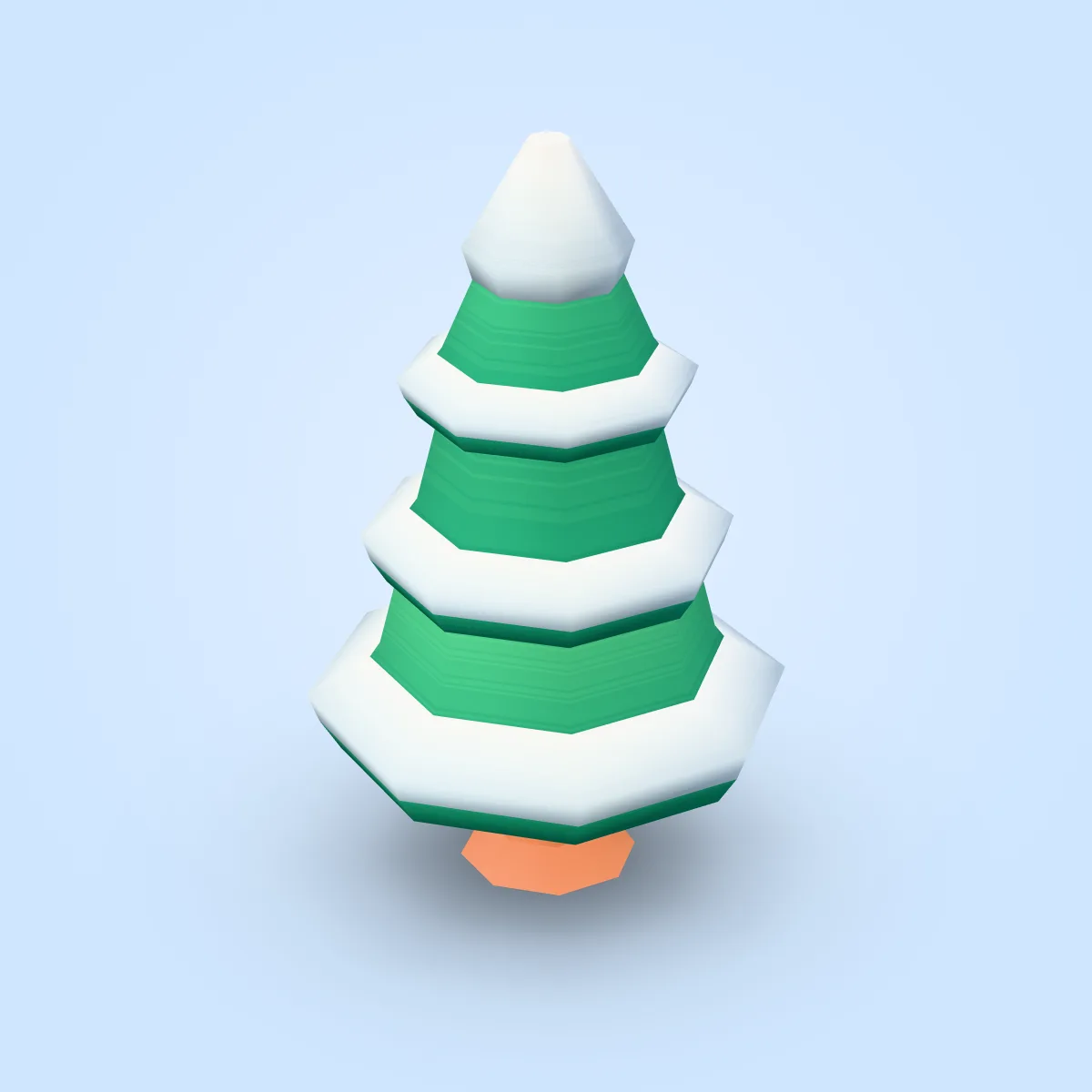 Tree Snow Type B Model