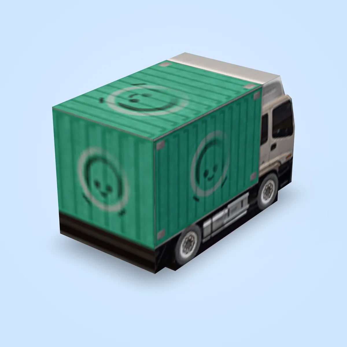 Truck Green Model