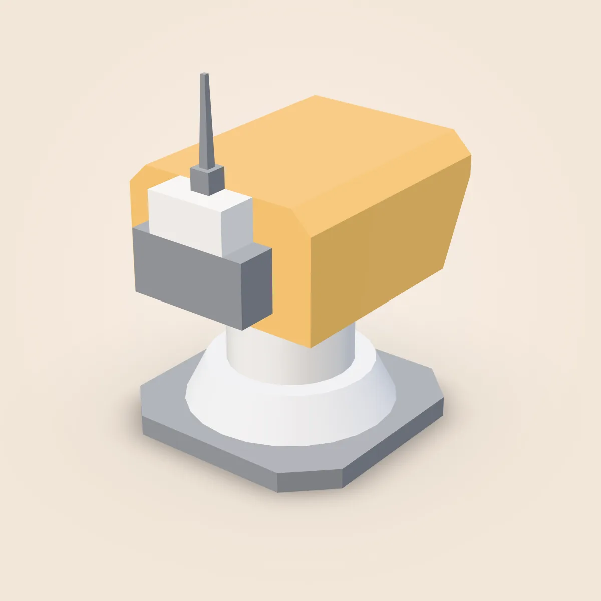Turret Single Model