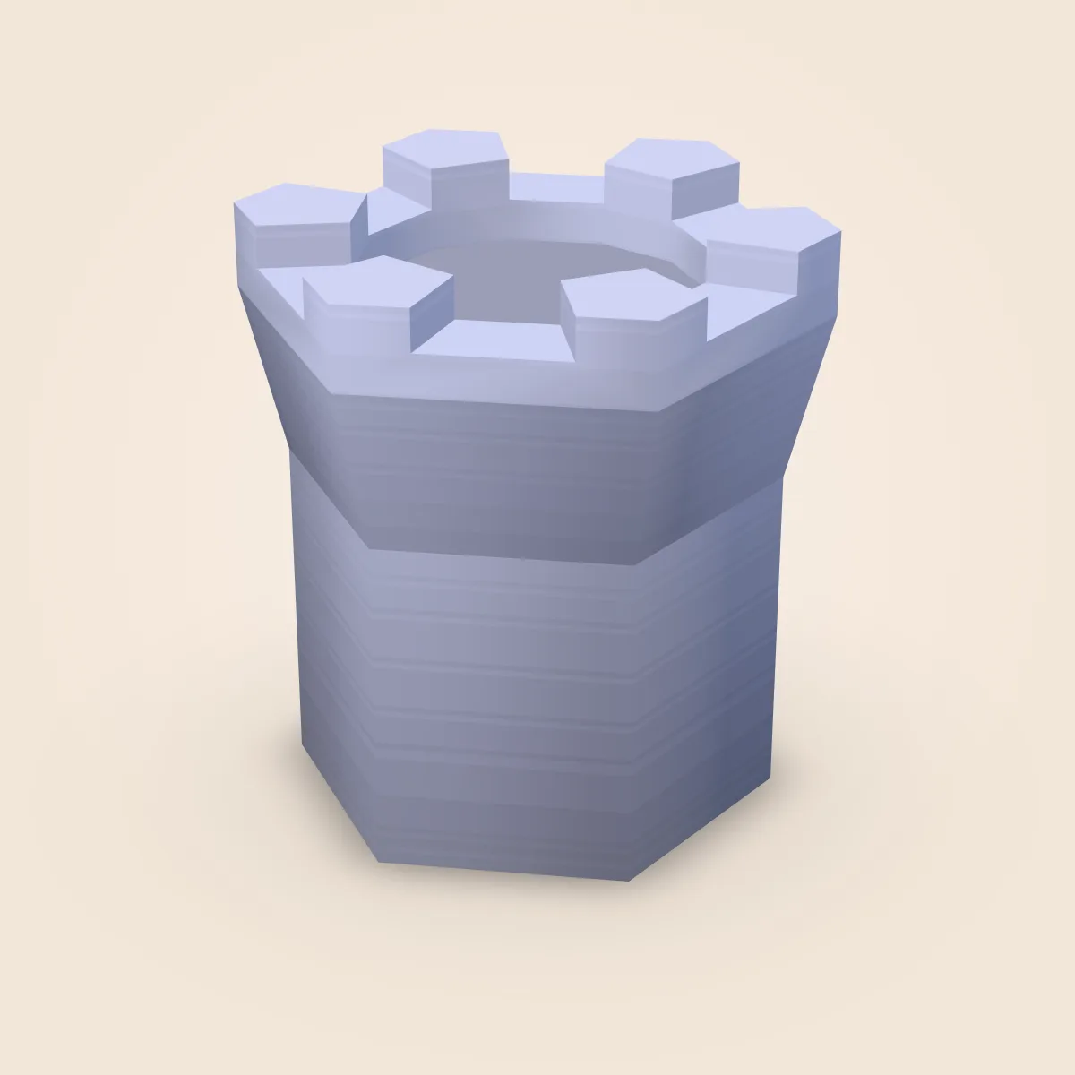 Unit Wall Tower Model