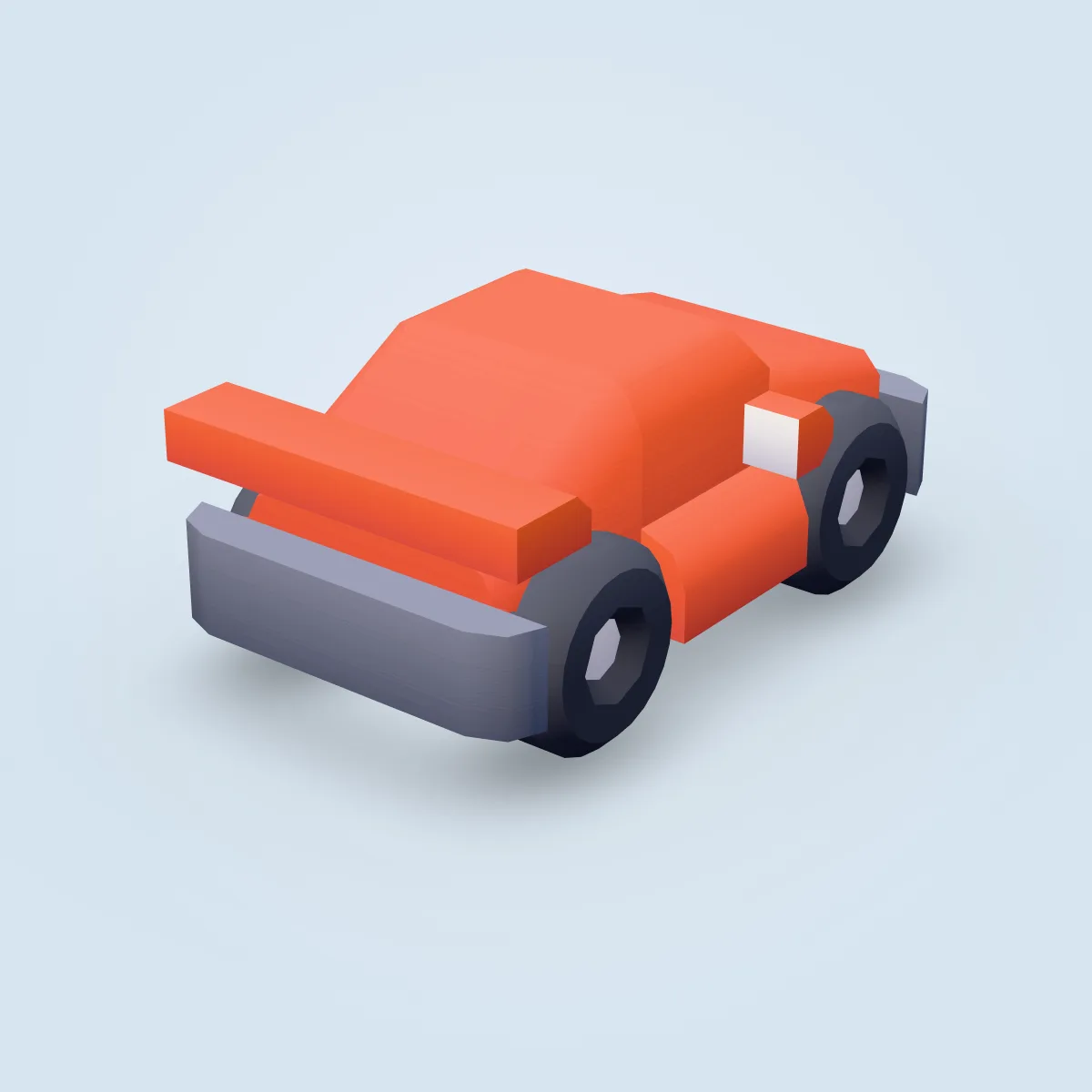Vehicle Racer Low Model