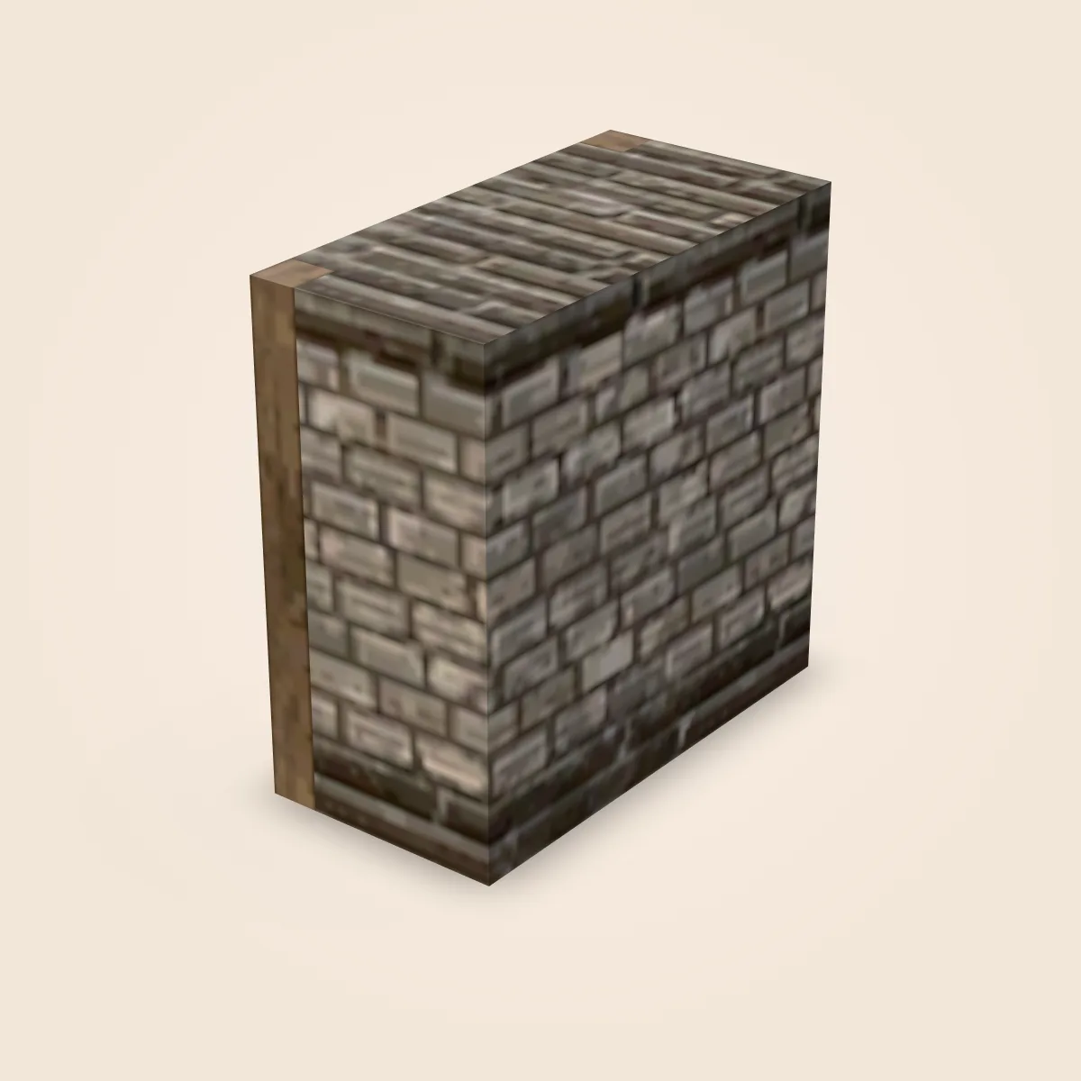 Wall Fortified Half Model