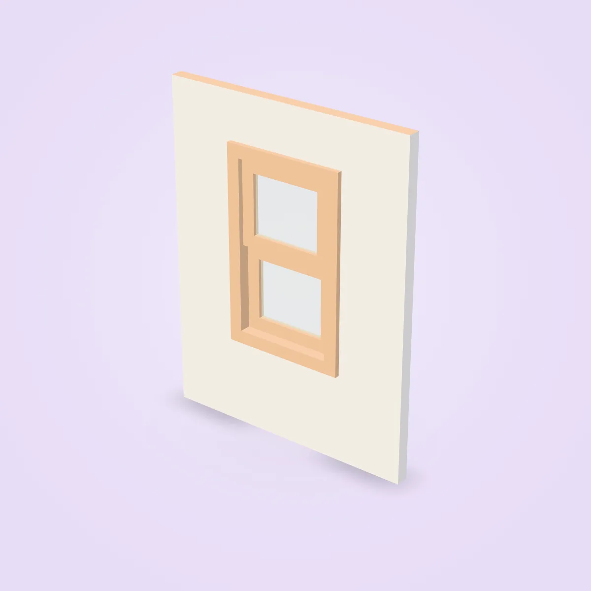 Wall Window Slide Model