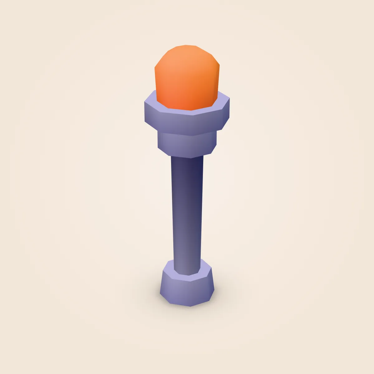 Warning Orange Model