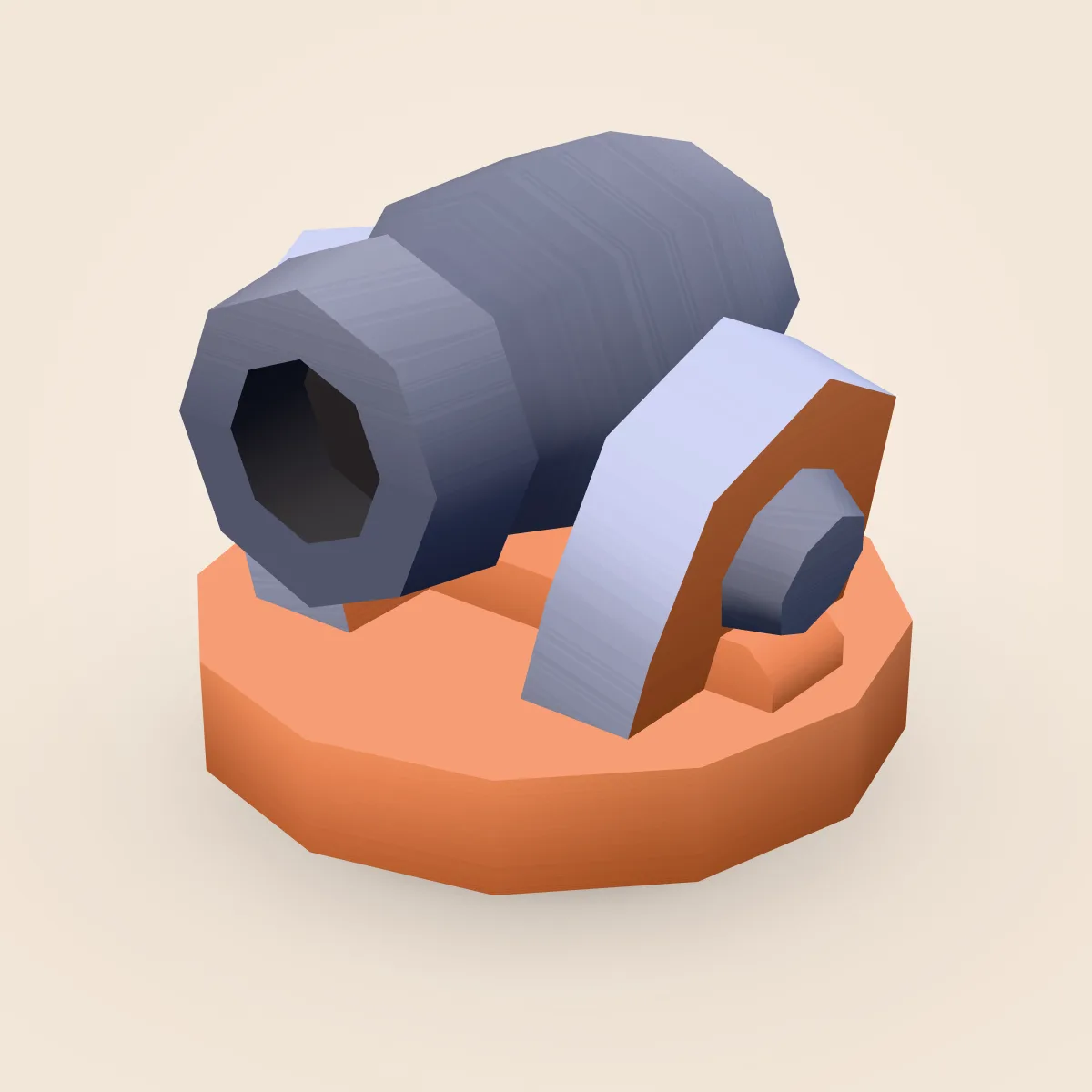 Weapon Cannon Model