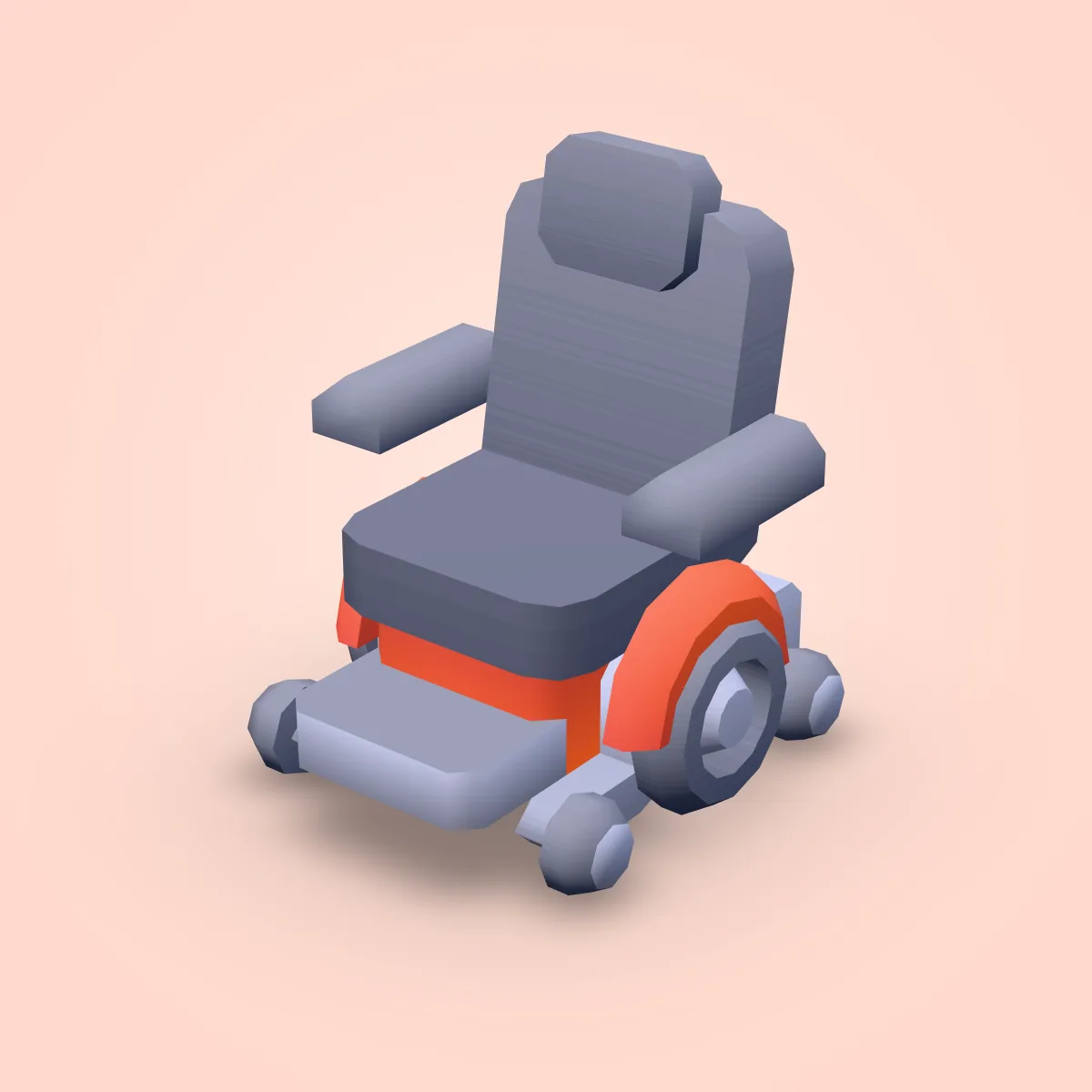 Wheelchair Power Deluxe Model
