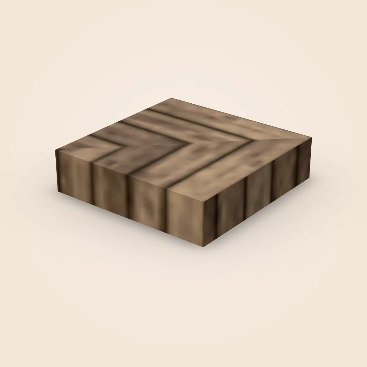Wood Floor Quarter Model