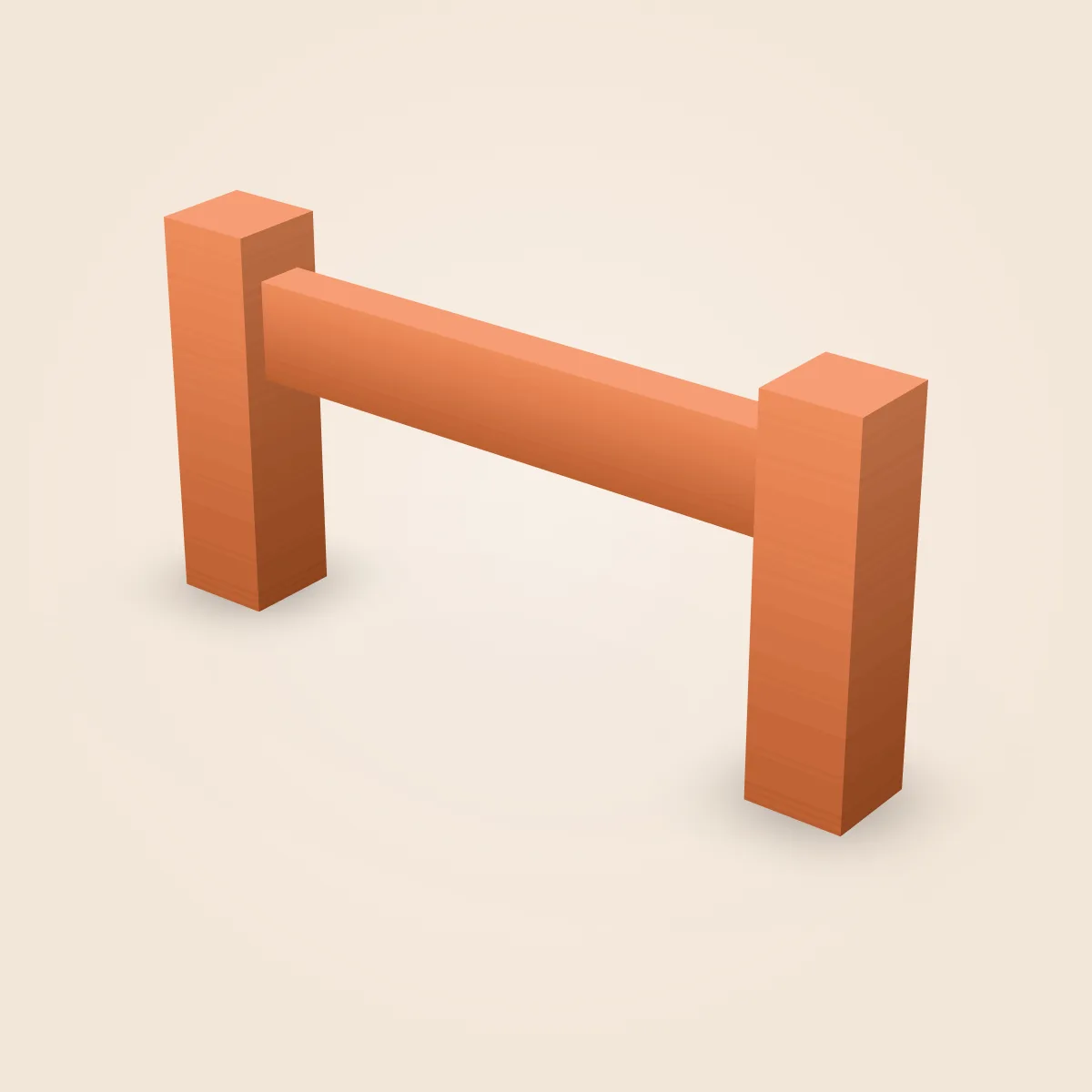 Wood Structure Part Model