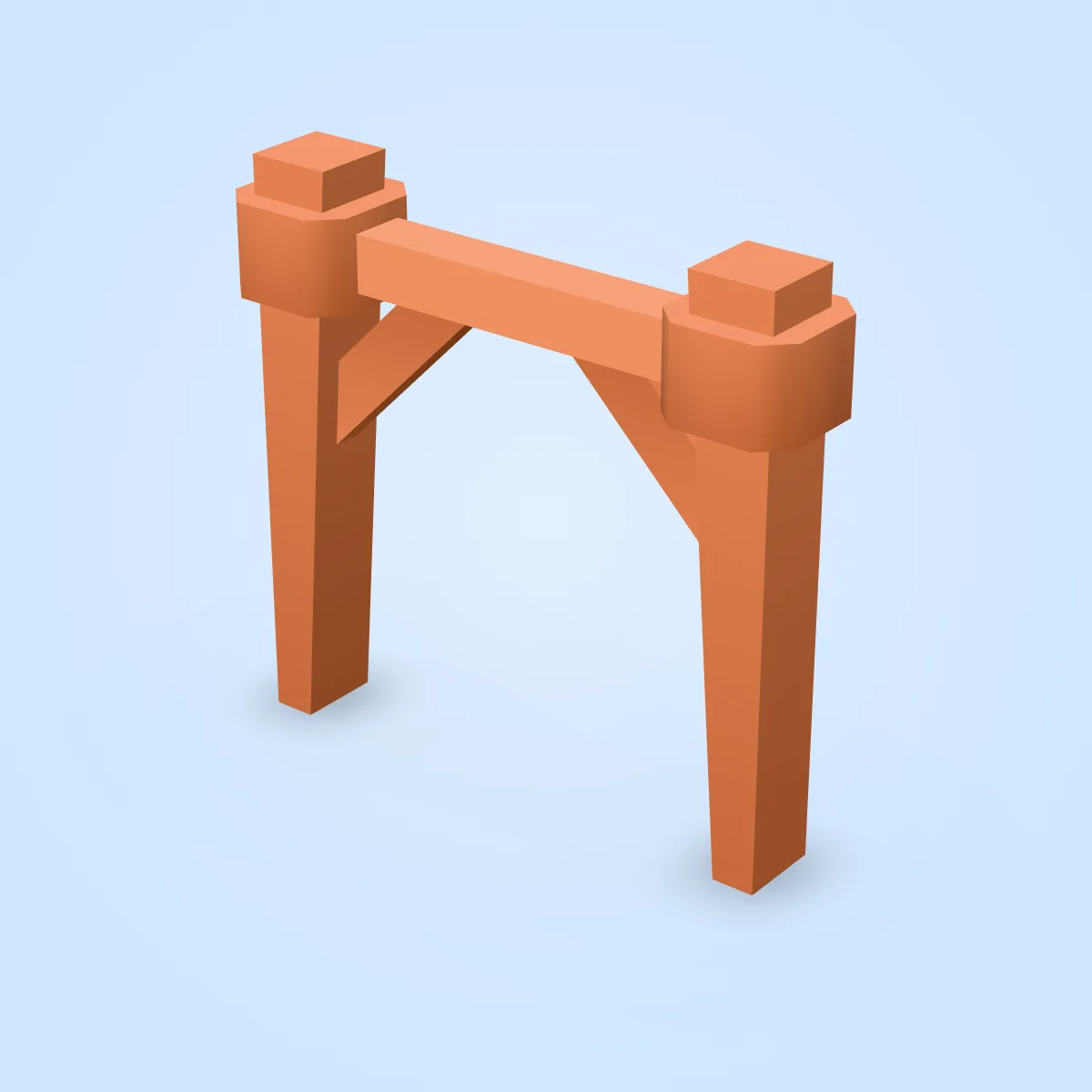 Wood Support Model
