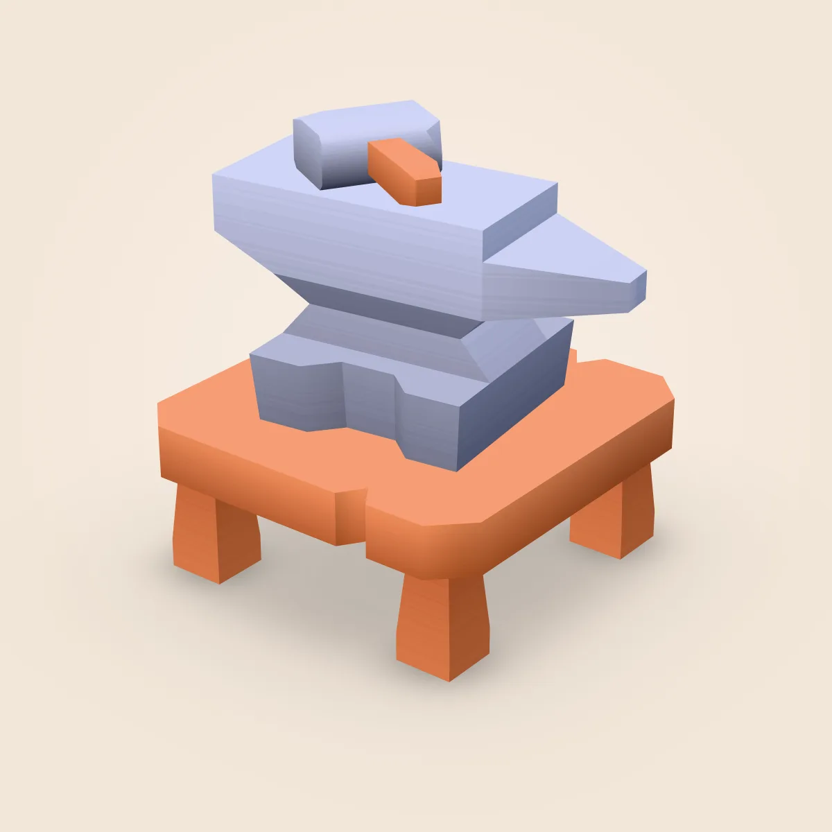 Workbench Anvil Model